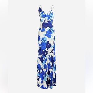 J. Crew Collection Floral Maxi Slip dress, Size 14